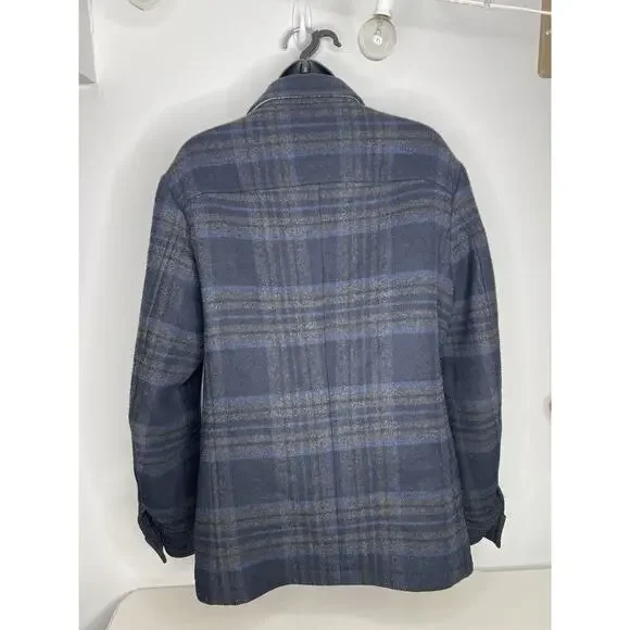 Banana Republic Navy Blue Green Blazer Jacket Women’s Size Small - Picture 5 of 12